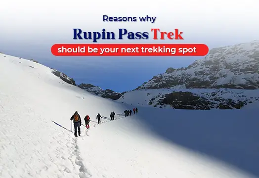 Reasons why Rupin Pass Trek should be your next trekking spot